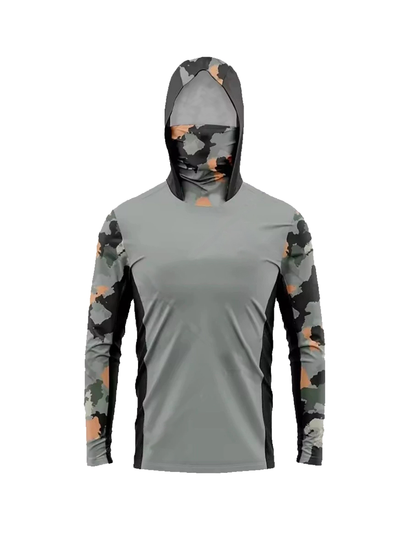 Мужская рубашка с капюшоном Re – обзор и цена Fishing Mask Sun Protection